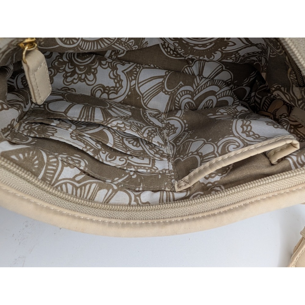 The Sak Shoulder Bag Cream Gold Metallic Crochet Woven Boho - Medium - Picture 15 of 15